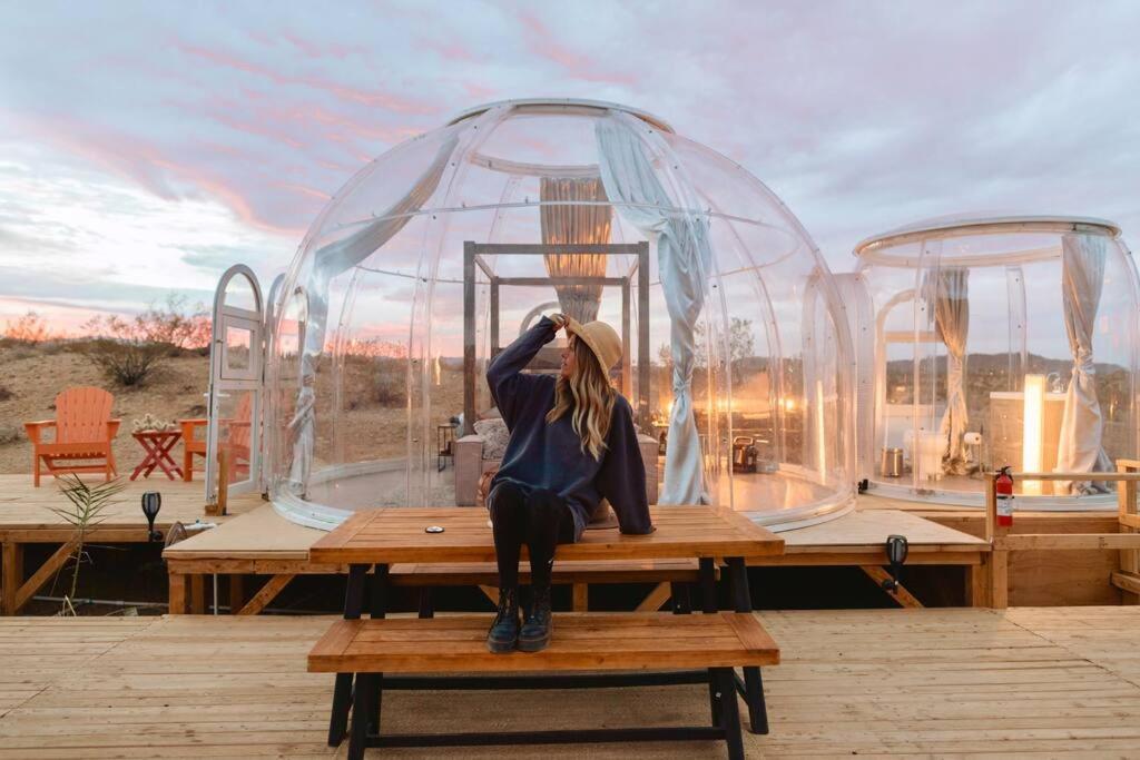 JTHAVN-Joshua Tree Remote Dessert Bubble Dome Exterior foto