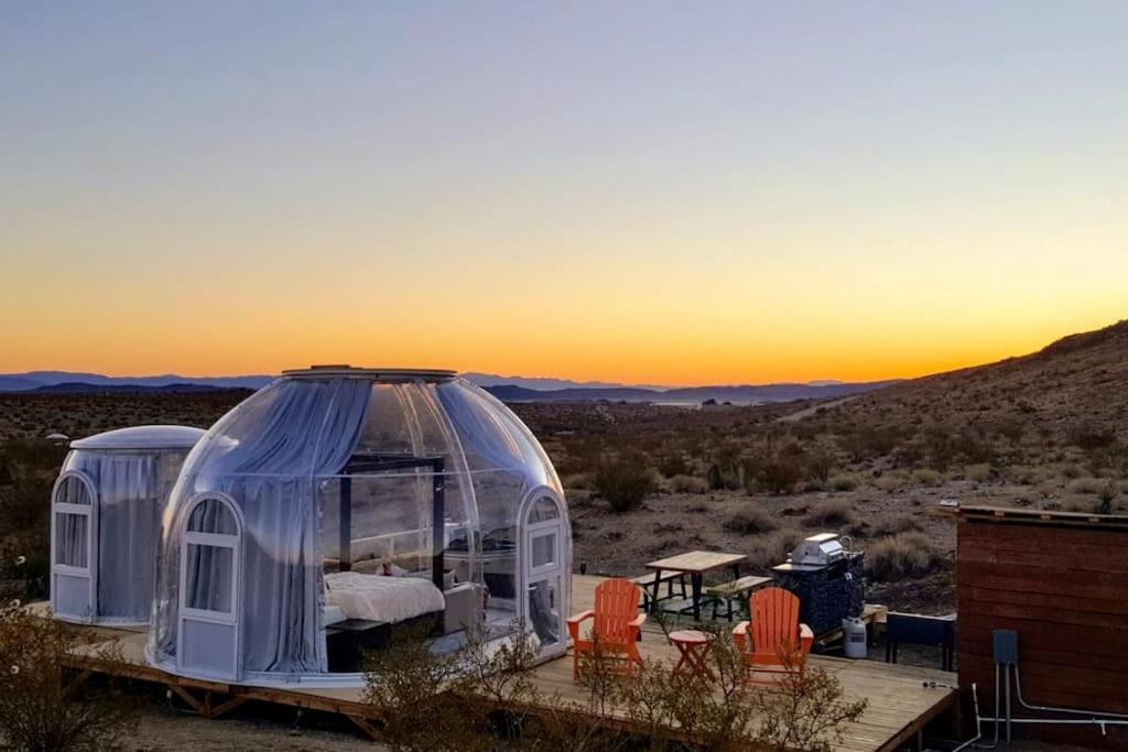 JTHAVN-Joshua Tree Remote Dessert Bubble Dome Exterior foto