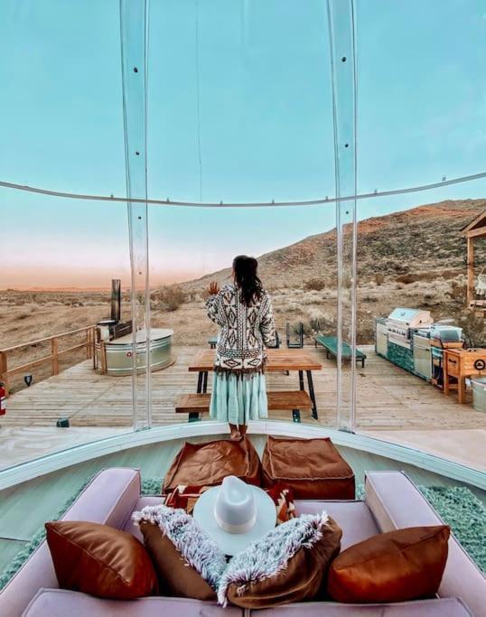 JTHAVN-Joshua Tree Remote Dessert Bubble Dome Exterior foto