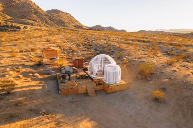 JTHAVN-Joshua Tree Remote Dessert Bubble Dome Exterior foto