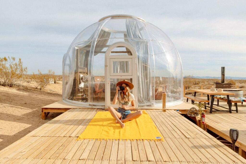 JTHAVN-Joshua Tree Remote Dessert Bubble Dome Exterior foto