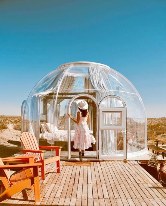 JTHAVN-Joshua Tree Remote Dessert Bubble Dome Exterior foto