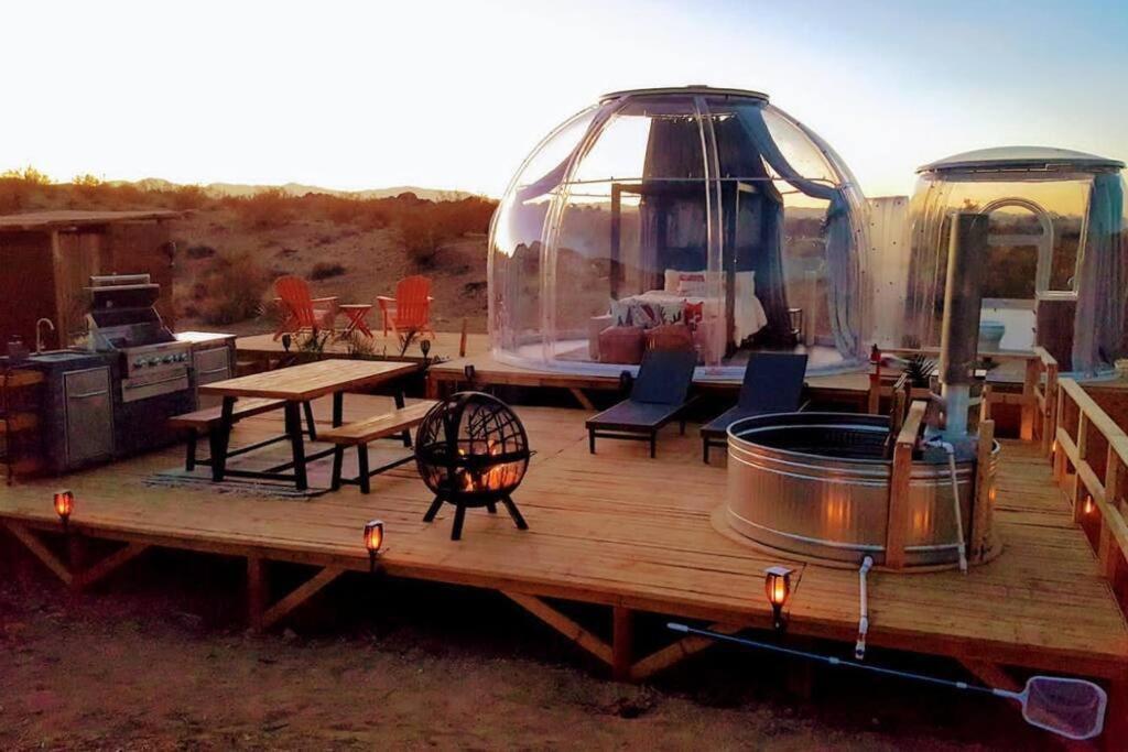 JTHAVN-Joshua Tree Remote Dessert Bubble Dome Exterior foto
