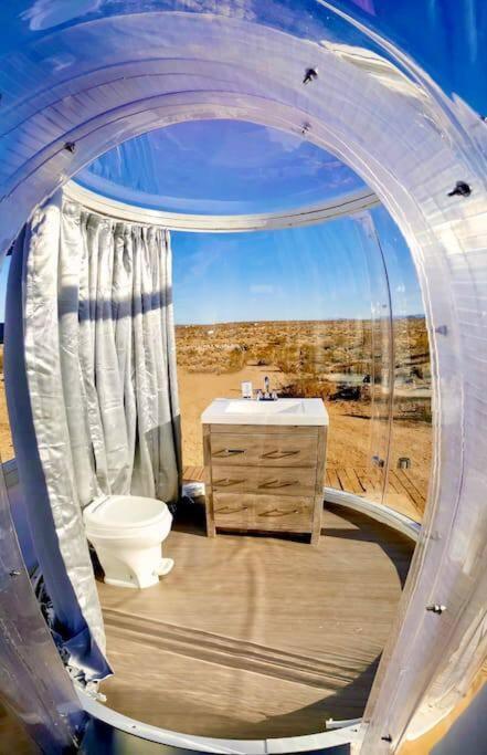 JTHAVN-Joshua Tree Remote Dessert Bubble Dome Exterior foto