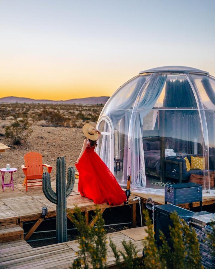 JTHAVN-Joshua Tree Remote Dessert Bubble Dome Exterior foto
