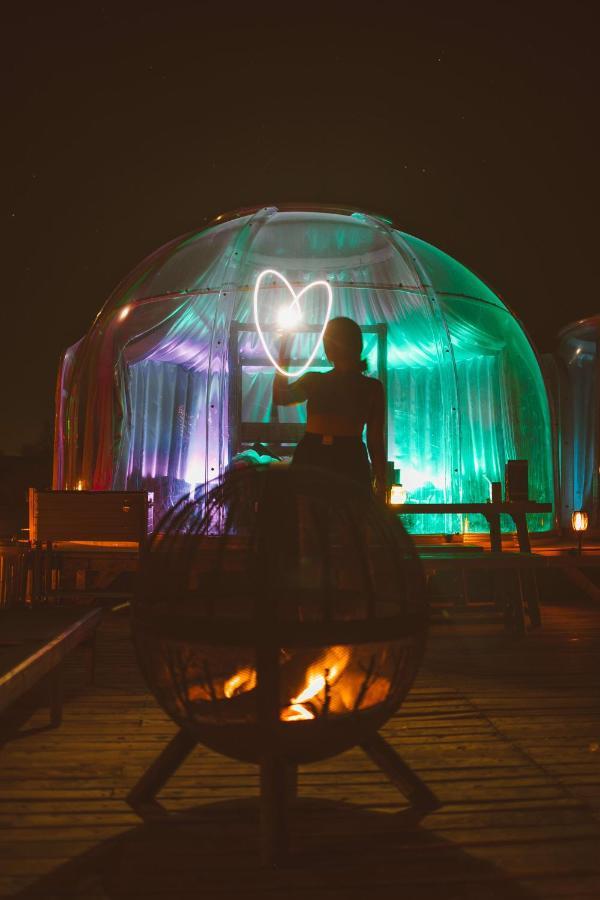 JTHAVN-Joshua Tree Remote Dessert Bubble Dome Exterior foto